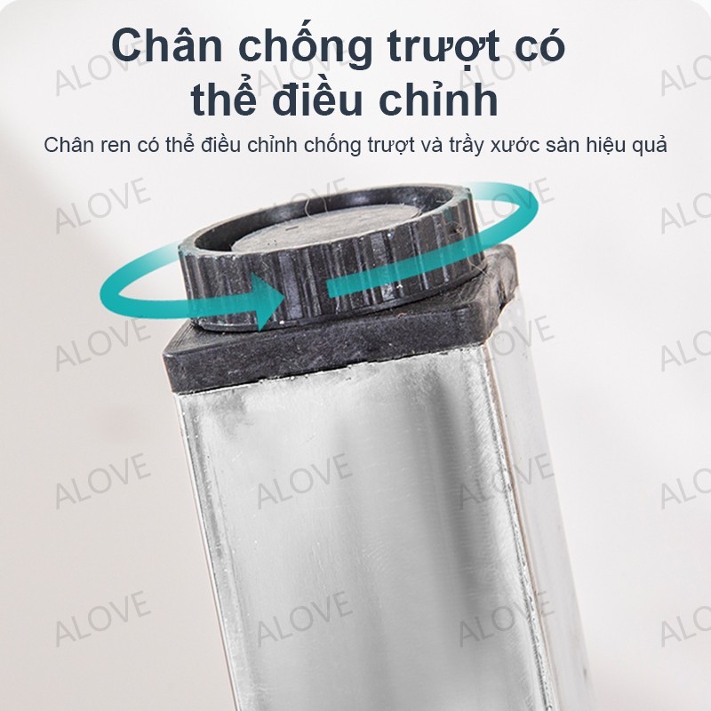 ALOVE Bàn Gấp Inox Chống Gỉ Đa Năng Phù Hợp Cho Văn Phòng Nhà Bếp Ngoài Trời Chất Liệu Hợp Kim Titan | BigBuy360 - bigbuy360.vn