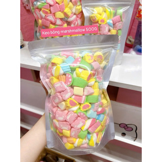 500G Kẹo Bông Gòn Marshmallow Mix