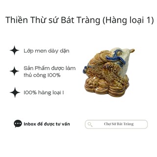 Tỳ hưu sứ Bát Tràng - thiềm thừ sứ - nghê sứ - Chợ Sứ Bát Tràng