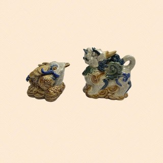 Tỳ hưu sứ Bát Tràng - thiềm thừ sứ - nghê sứ - Chợ Sứ Bát Tràng
