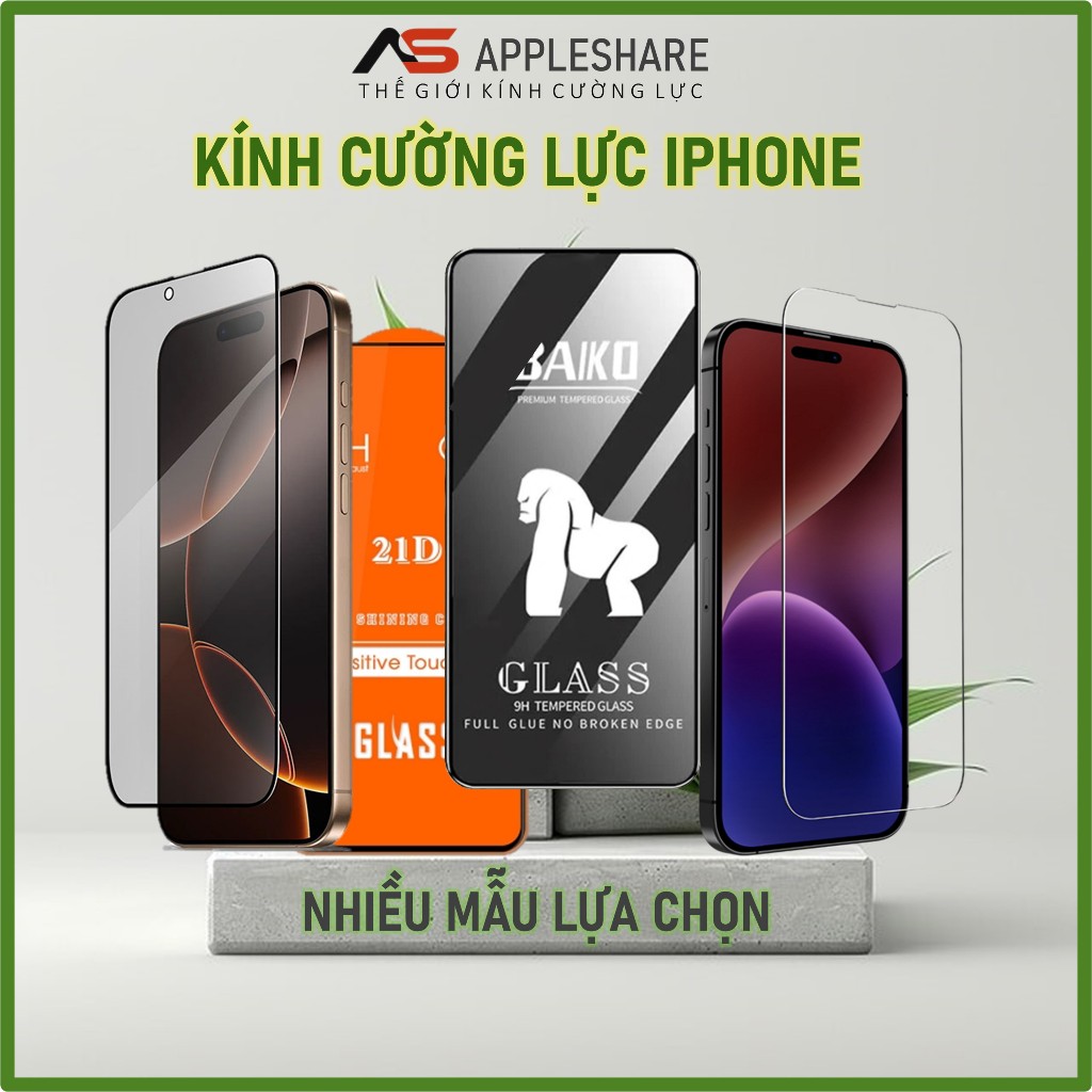 Kính cường lực iphone 5/5s/5c/5se/6/6s/7/8/6plus/6splus/7plus/8plus/x/xs/xsmax/xr/11/12/13/14/15/16/pro/max/plus/se