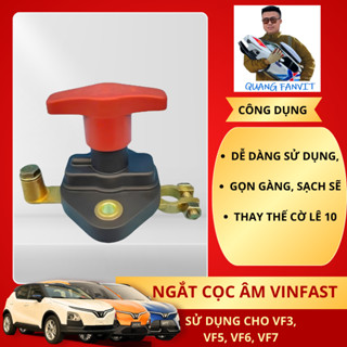 Ngắt cọc âm VF5 ô tô Xe điện Vinfast VF3, VF5, VF6, VF7 QUANGFANVIT sửa lỗi cờ lê 10, nhỏ gọn, dễ sử dụng