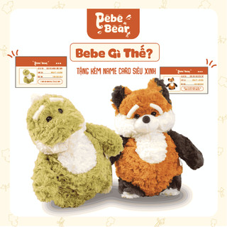  Bebe Gấu Gì Thế - Gấu bông Gấu Trúc khủng long siêu mềm đáng yêu thú nhồi bông quà cho người yêu 
