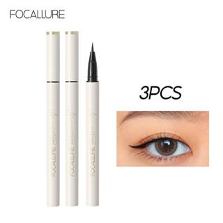 Combo 3 Bút Kẻ Mắt Focallure Nhanh Khô Chống Nước Hiệu Quả Lâu Trôi 0.6gx3