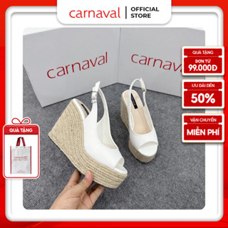 Sandal gót cao 11 phân đế xuồng mũi hở Carnaval siêu cao, siêu sang, siêu quyến rũ - VS05