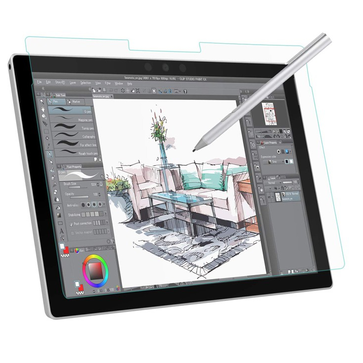 Dán màn hình Microsoft Surface Pro 11/10/9 Paper-like chống vân tay