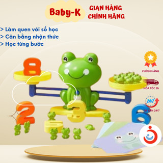 Đồ Chơi Ếch Cân Bằng Hulo Toys Giáo Dục Toán Học,Đồ Chơi Phát Triển Trí Tuệ Cho Bé