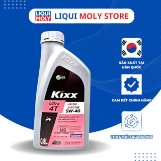 Dầu Nhớt Xe Tay Ga Cao Cấp Kixx Ultra 4T Scooter SN 0.8L
