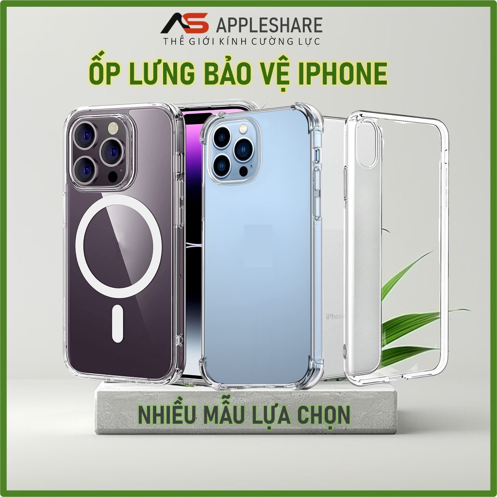Ốp lưng iPhone dẻo trong suốt 5/5s/5se/6/6s/7/8 plus/Se/ x/xs max/xr/11 12 13 14 15 16 17 promax/mini/ air