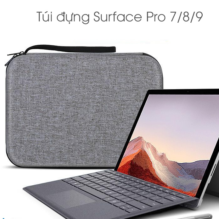Túi chống sốc Microsoft Surface Pro 7/Pro 8/Pro 9/Microsoft Surface Go 1/2/3 Parallel Hardshell