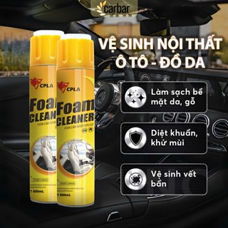 Chai Xịt Bọt Vệ Sinh Ô Tô, Vệ Sinh Sofa, Đồ Da, Giày Dép Đa Năng, Làm Sạch Và Khử Mùi Nội Thất