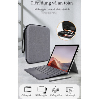 Túi chống sốc Microsoft Surface Pro 7/Pro 8/Pro 9/Microsoft Surface Go 1/2/3 Parallel Hardshell