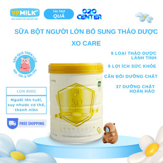   Lon 800g  Sữa bột NamYang XO Care cho người cao tuổi người suy nhược cơ thể 