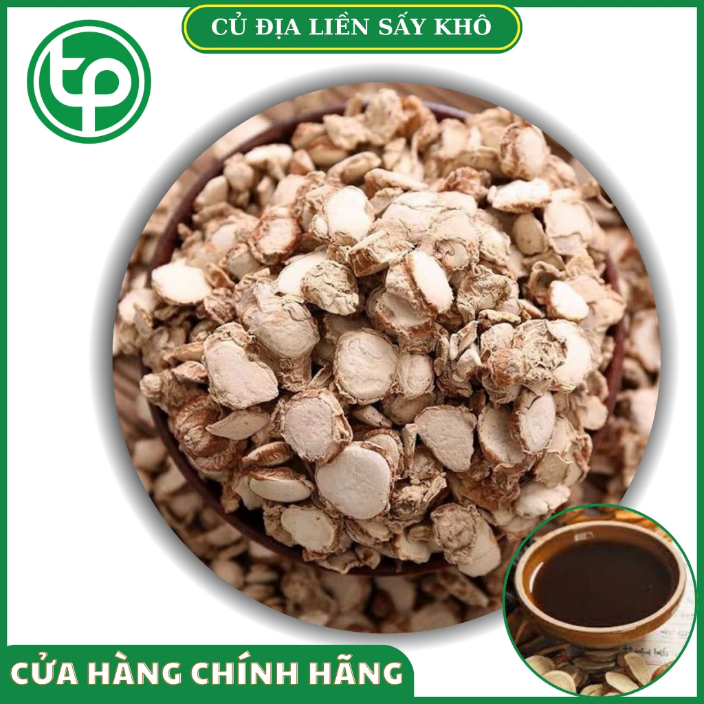 [Hàng mới về] Củ địa liền khô túi lớn loại 1kg - Tấn Phát