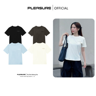 Áo thun PLEASURE Baby Tee Cotton 100% Unisex Nam Nữ Form Rộng Tay Lỡ Oversize Local Brand