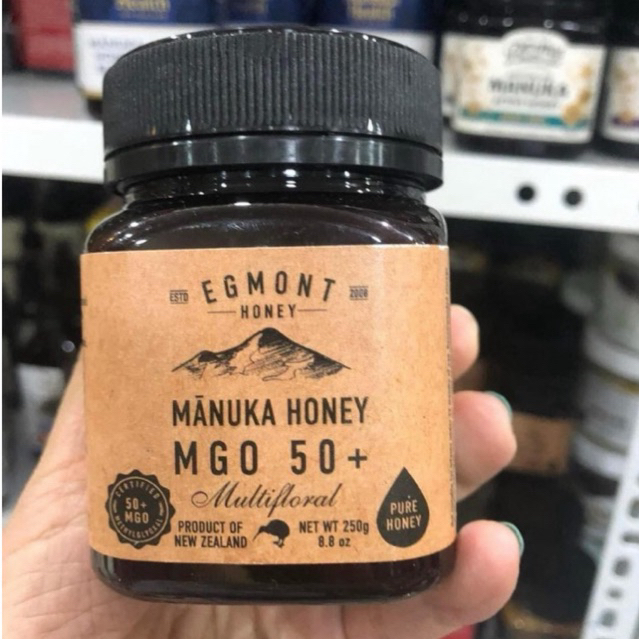 Egmont Honey Multifloral Manuka Honey Raw & Unpasteurized MGO 50+