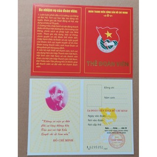 Combo 10c THẺ ĐOÀN VIÊN| ĐOÀN ĐỘI