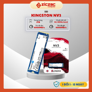 Ổ cứng SSD Kingston NV2 NV3 1TB PCIe Gen4 x4 M.2 NVMe 2280 tốc độ cao - BH 36th hàng chính hãng