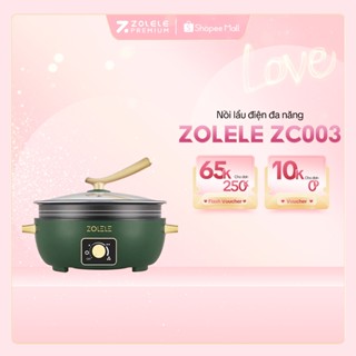  Nồi lẩu điện đa năng ZOLELE điều chỉnh nhiệt độ thông minh lớp phủ chống dính ZC300 6L - Chính hãng 