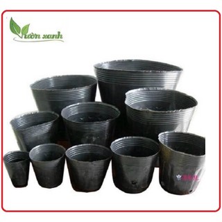   SET 0.5kg 1KG   Túi bầu ươm cây nhựa dẻo chọn size bầu ươm cây túi trồng cây 