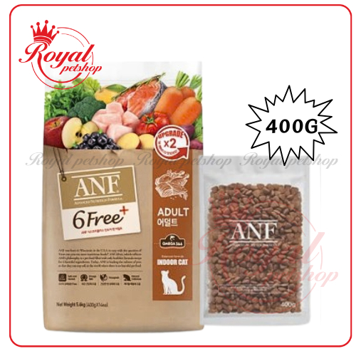 [GIÁ TỐT] ANF 6Free 400g – Thức ăn mèo hữu cơ, dễ tiêu hóa, không chất bảo quản