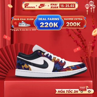 Giày Air Jordan 1 Low SE Nothing But Net CZ8659-100 Auth Cho Nam Nữ, Jordan 1 Low Real Fullbox Farins Store