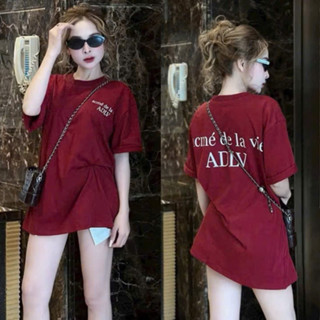 Áo thun nam nữ A.D L.V siêu hot, áo cotton 3158 tay lỡ cao cấp from rộng giấu quần bảng màu mới nhất 2025