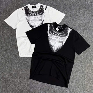 Áo Thun Cá Mập Cổ Sao ❤ Áo Phông Cotton Dày Dặn Dáng Rộng Nam Nữ NA709