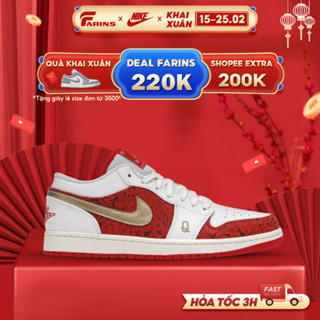 Giày Jordan 1 Low Spades Chính Hãng Bao Check Test Full Box, Jordan Cổ Thấp Cho Nam Nữ