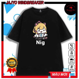 Áo phông meme Blue Archive : Nig & ga - 7 Liêm Khiết (In 2 mặt) Cotton unisex | JAYJO STORE