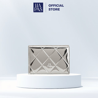 Ví Đeo Chéo Mini Squared Quilted Bạc Gương HAPAS - VN240318