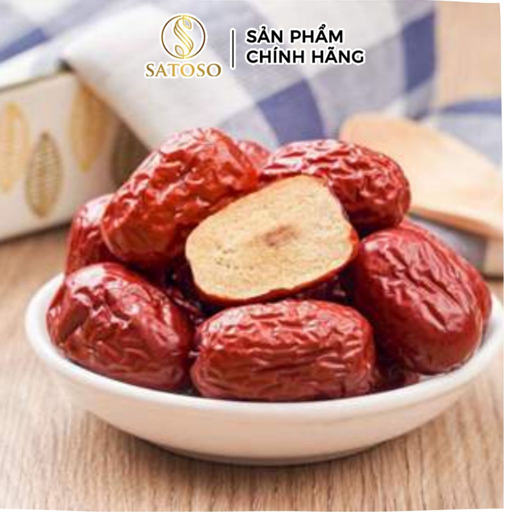Hàng chuẩn táo đỏ thương hiệu SATOSO Thức Ăn Nuts Food 100g