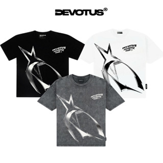 Áo Thun Unisex Form BOXY DEVOTUS Local Brand Fullbox - STAR LOGO