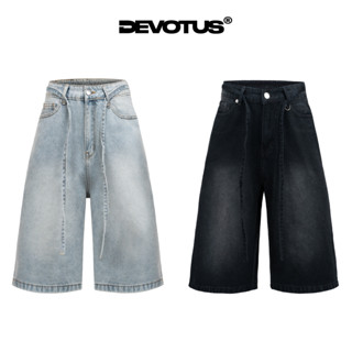 Quần Short Jeans Ngắn Unisex Devotus Thiết Kế Kiểu Dáng Qua Gối - BASIC SHORT JEANS