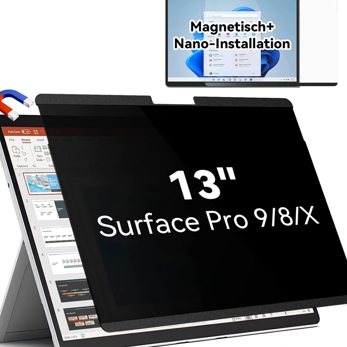 Dán nam châm chống nhìn trộm Surface Pro 11/10/9/8/X 13"
