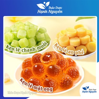 Combo kẹo lê an phế mix vị 1kg, chanh muối, mật ong, kẹo lê cứng, kẹo ngậm ho, tiêu đờm, bổ phế