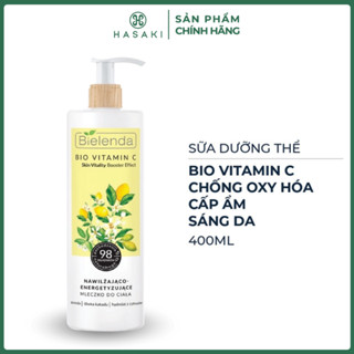  Sữa Dưỡng Thể Bielenda Vitamin C Cấp Ẩm Sáng Da 400ml Hasaki Sản Phẩm Chính Hãng 