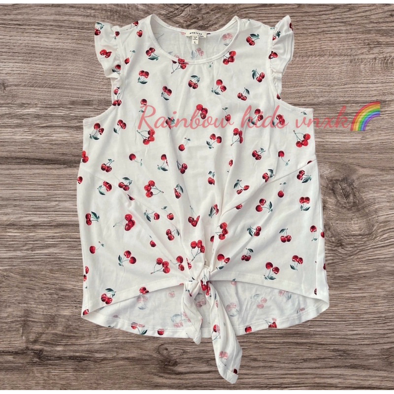 Áo Ba lỗ Bé gái xuất dư ( size 4y -14y)