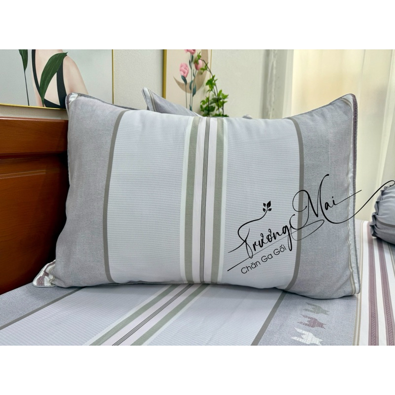 Sét ga gối lụa tencel không kèm mền