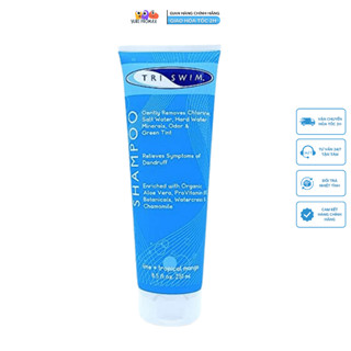 **HCM - Dầu gội khử Clo TRISWIM đi bơi loại sạch clo, mùi clo và muối biển làm mềm, suôn mượt tóc