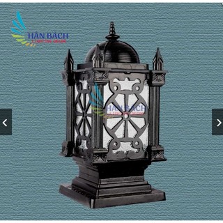 Đèn trụ cổng Nhôm Đúc D250