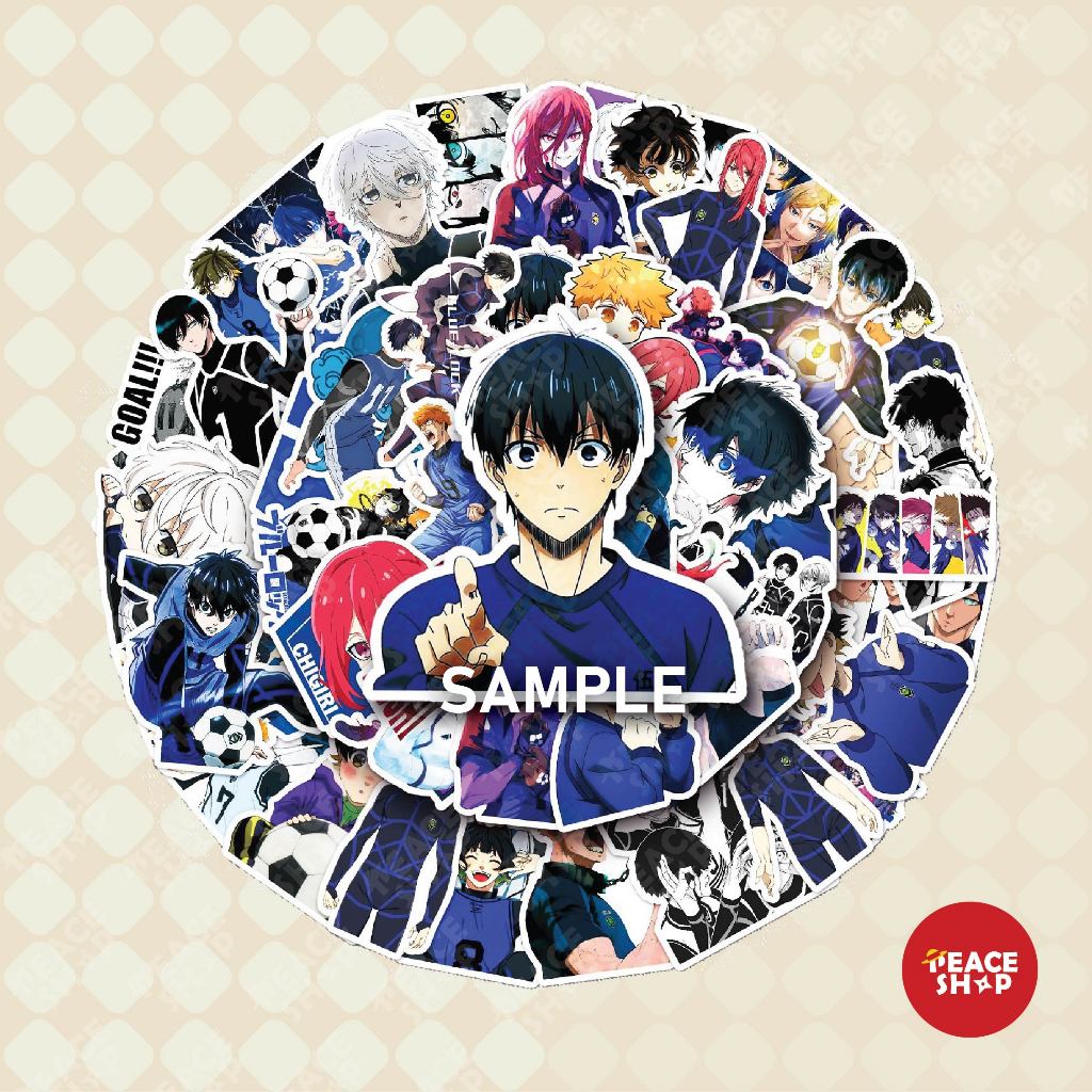 Sticker Anime Manga Blue Lock Sticker Cán Lấp Lánh ST17