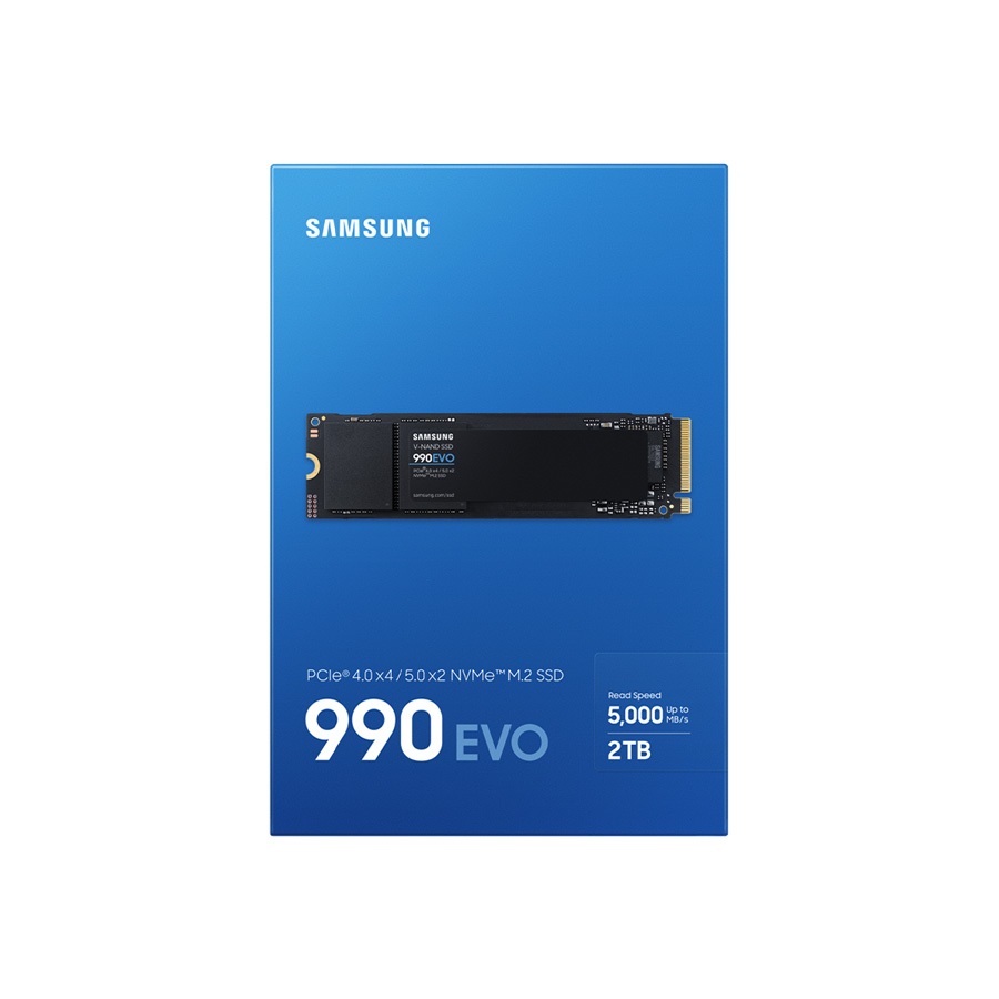 Ổ cứng SSD M.2 Samsung 990 EVO PCIe 4.0 NVMe 2.0