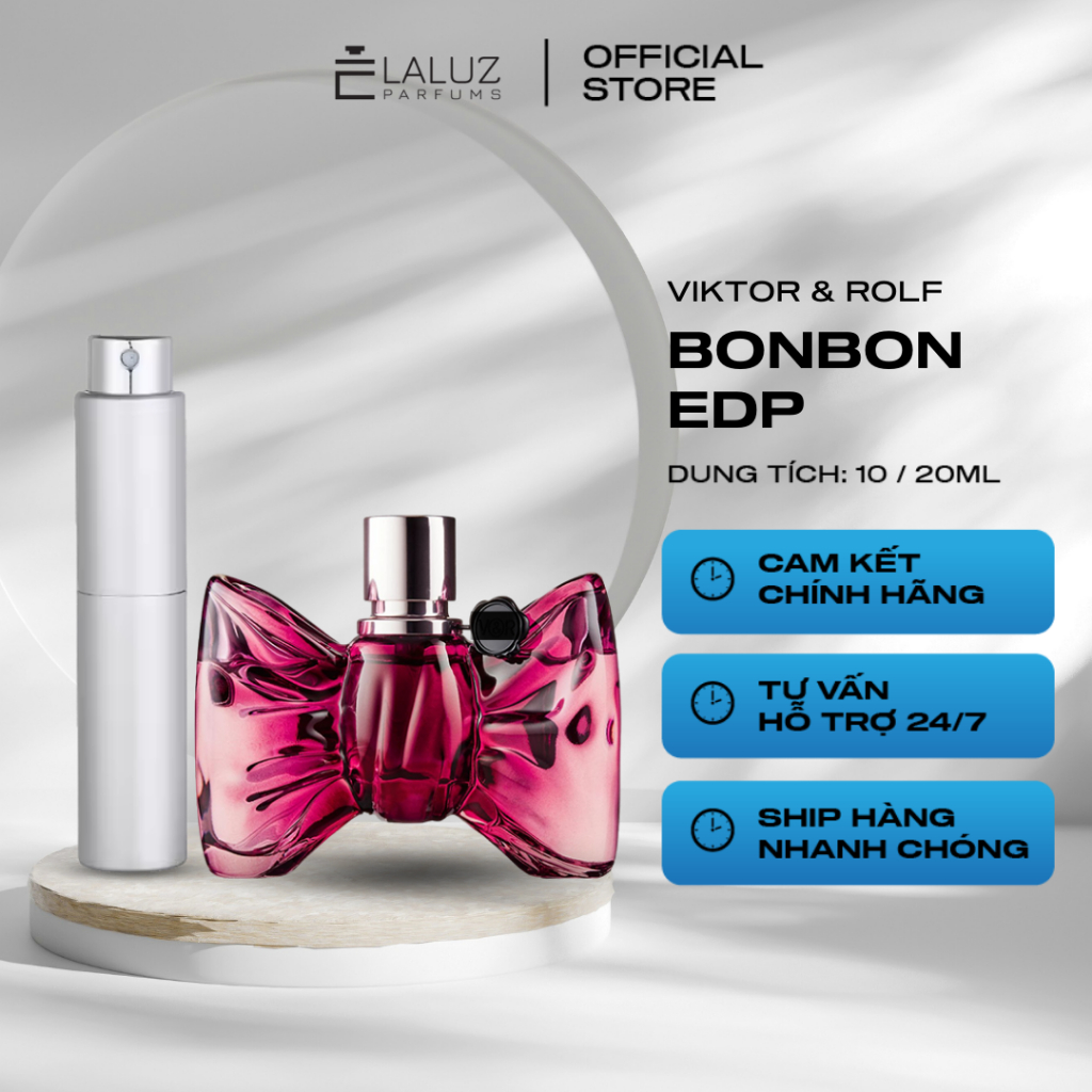 [LALUZ] Nước hoa nữ Vik.tor Rolf Bon-Bon EDP phong cách quyến rũ cá tính dành cho phái đẹp 10ml