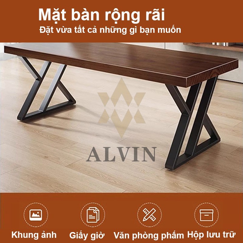 bàn làm việc mặt bàn gỗ me tây mặt bàn gỗ 1m4/1m6/1m2，bàn học gaming bàn học cho bé | BigBuy360 - bigbuy360.vn