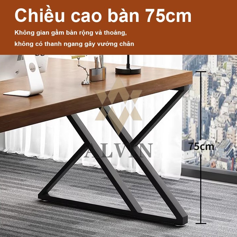 bàn làm việc mặt bàn gỗ me tây mặt bàn gỗ 1m4/1m6/1m2，bàn học gaming bàn học cho bé | BigBuy360 - bigbuy360.vn