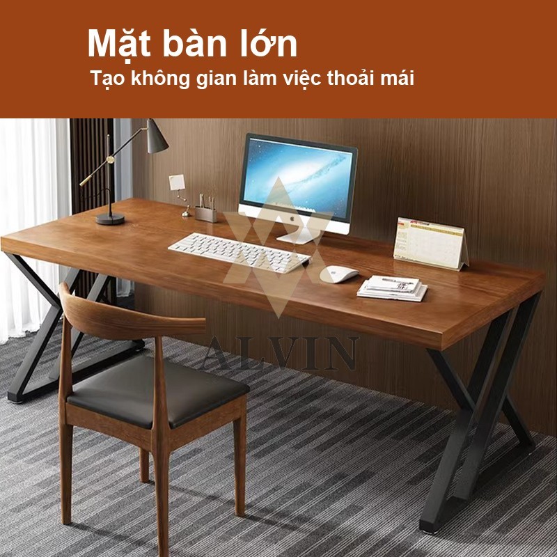 bàn làm việc mặt bàn gỗ me tây mặt bàn gỗ 1m4/1m6/1m2，bàn học gaming bàn học cho bé | BigBuy360 - bigbuy360.vn