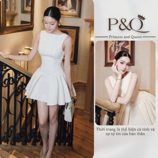 Đầm dự tiệc sang chảnh khoét lưng phong cách dự tiệc có bigsize | P&Q vd49