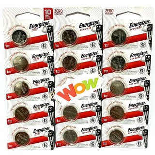 Vỉ 5 viên pin cr2032 / cr2025 / cr2016 energizer lithium 3v chính hãng