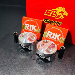  Piston bạc Redleo 54 hệ 2val 4val cho xe wave dream cub 67 móc mắt sẵn 